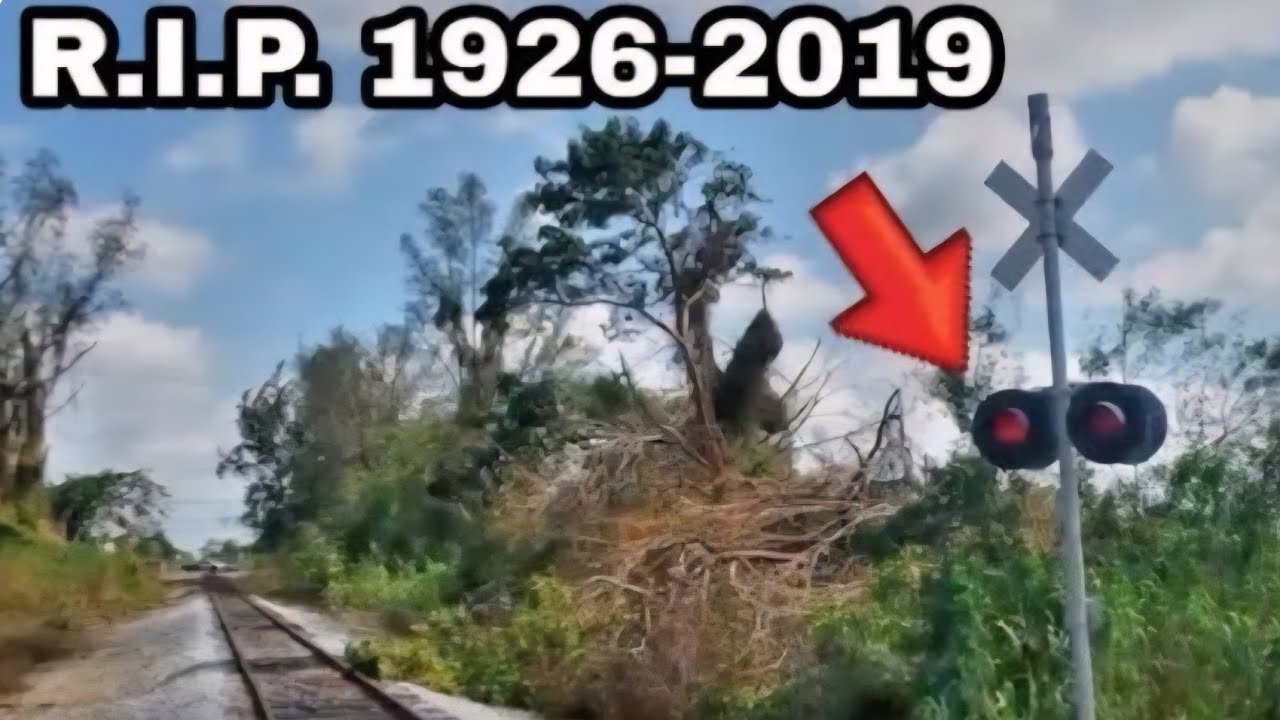 Когда последний раз мигали сигналы | Последняя активация заброшенного железнодорожного переезда