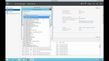 2-2 Setting the time, Date, and time zone