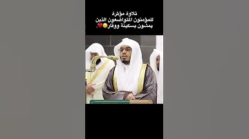 #ياسر_الدوسري #تلاوة_خاشعة #قران