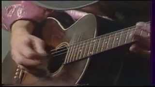 Video thumbnail of "Stevie Ray Vaughan ,rare Gibson L1, maybe 1929, accoustic guitar solo, . 1983avi"