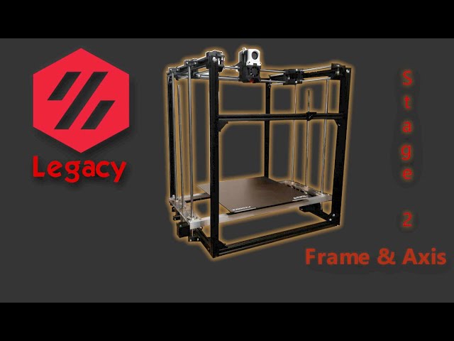 Voron Legacy build: Stage 2 Frame and Axis assembly - YouTube