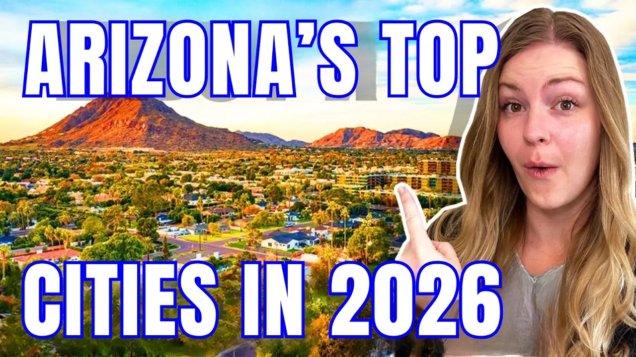 BEST PLACES TO LIVE IN ARIZONA 2026 | Moving To Arizona
