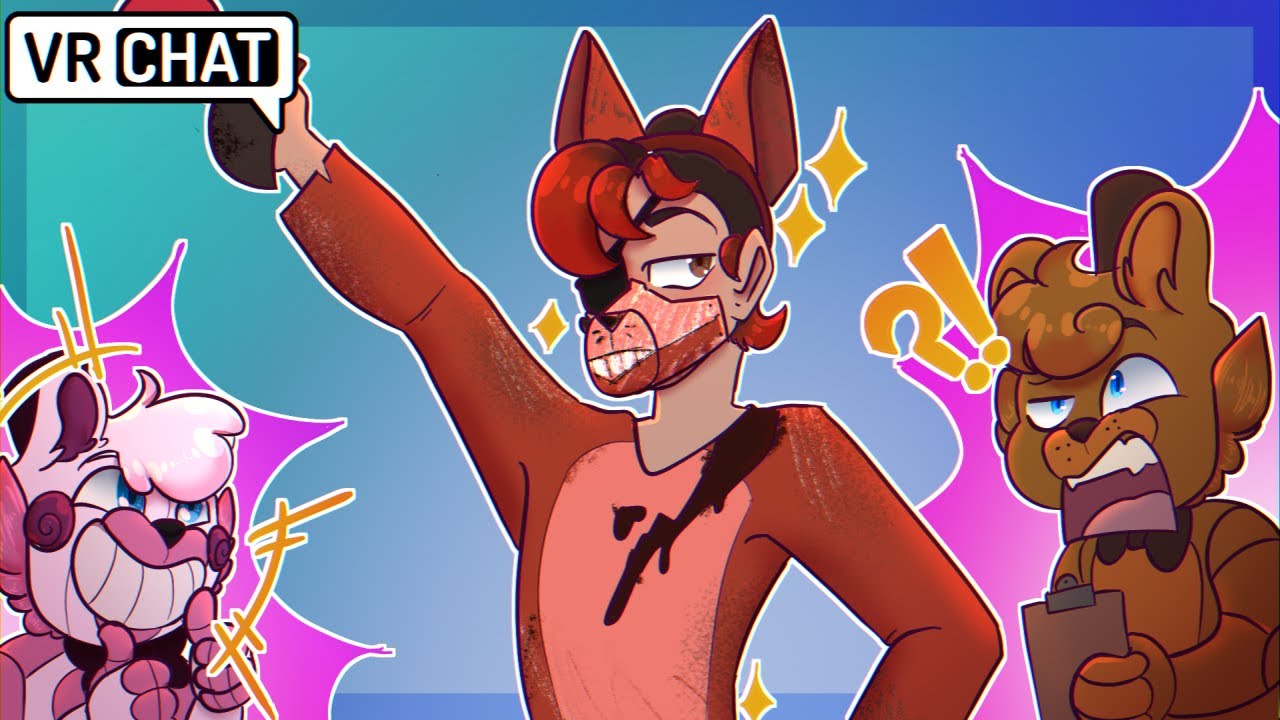 Michael Afton Becomes the NEW Foxy?! in VRChat