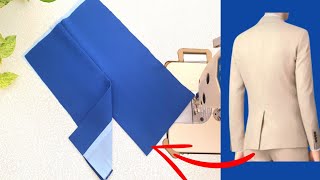 💥How to sew a Vent of a Tailored Jacket