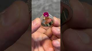 Super Gorgeous Jigdalak  Afghanistan Ruby3.05crts 🤩😍 🇦🇫 💍 💎 #hijab #love #hijabi #allah #ring
