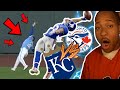 Catch of the year  blue jays vs royals fan reaction obj style