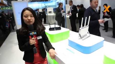 TP-Link product showcase at CeBIT 2014