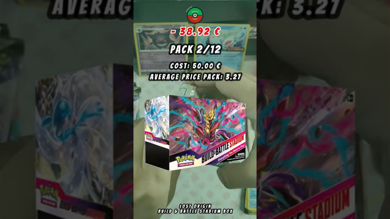 Profit or Loss? 📈 Lost Origin - Build & Battle Stadium Box - Pack Opening 2/12 📦