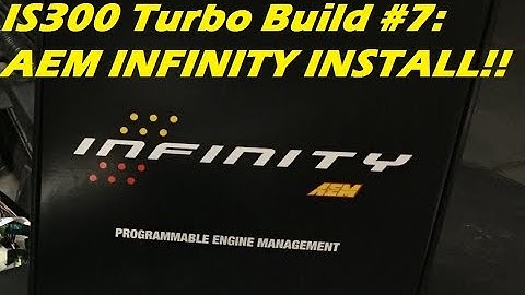 IS300 Turbo Build#7: AEM INFINITY INSTALL