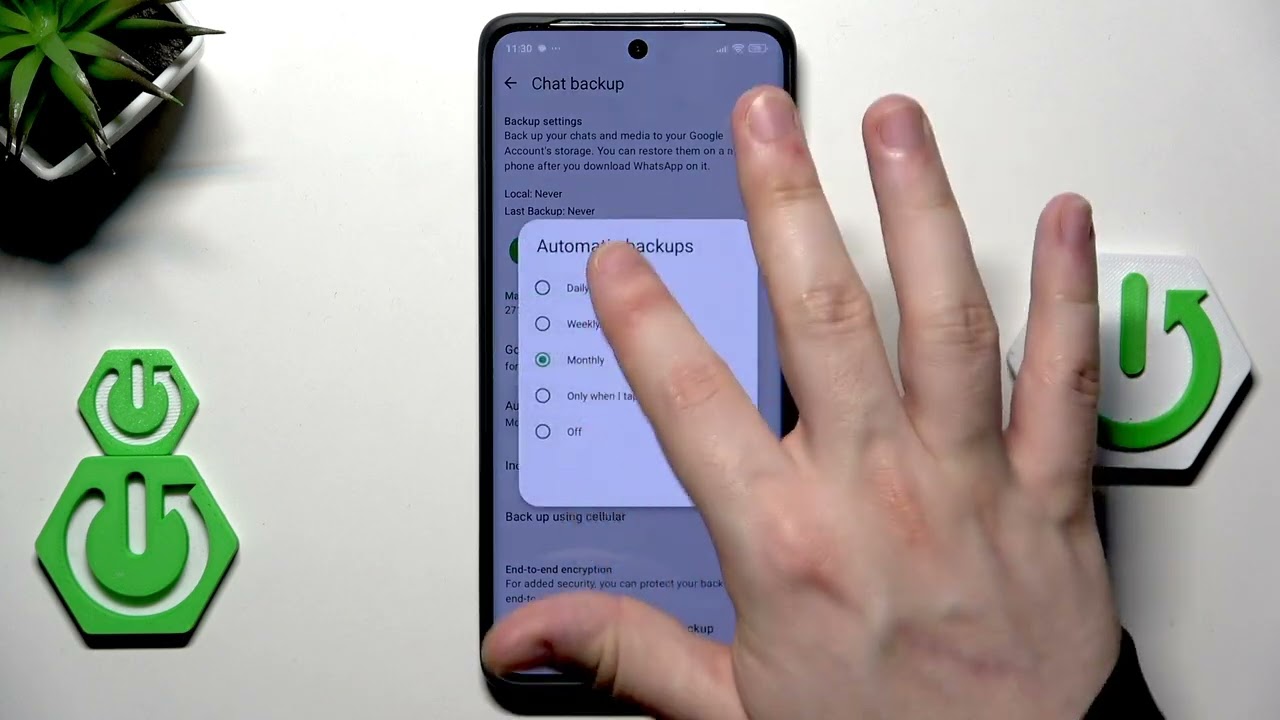 REDMI Note 15 5G – How to Backup WhatsApp Chats