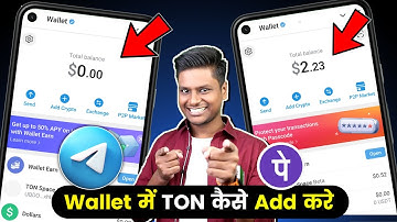 How To Deposit TON Coin On Telegram Wallet | Telegram Wallet Me Ton Kaise Add Kare