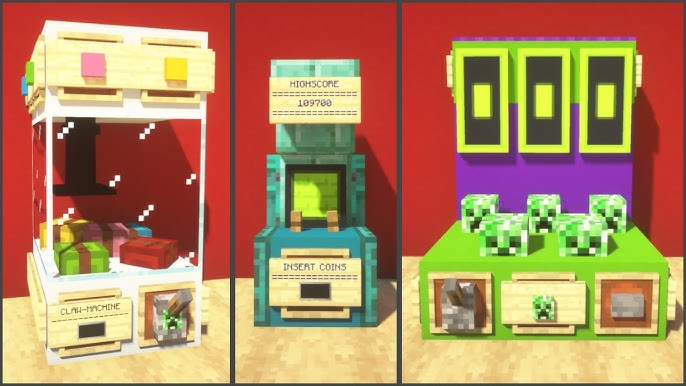 Claw machine by JotBot  Minecraft Build Tutorial