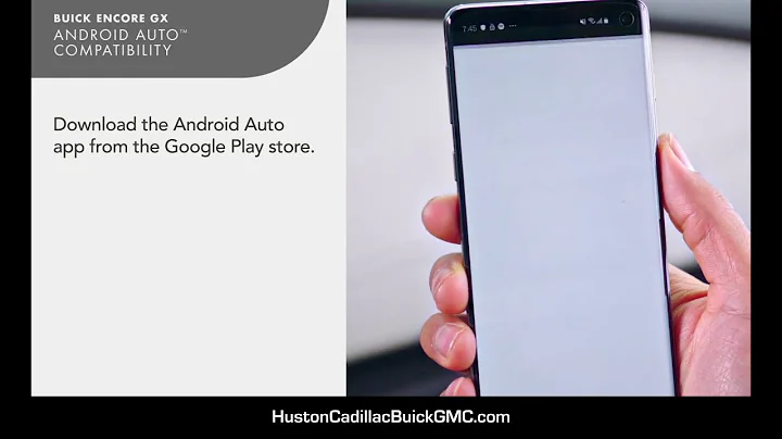 How To Connect with Android Auto™ Compatibility | Huston Buick GMC