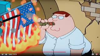 Family Guy And Lilbush Mandela Affected Flag