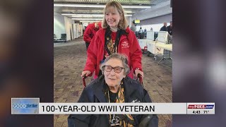 100-year-old WWII veteran in North Carolina looks back on accomplishments