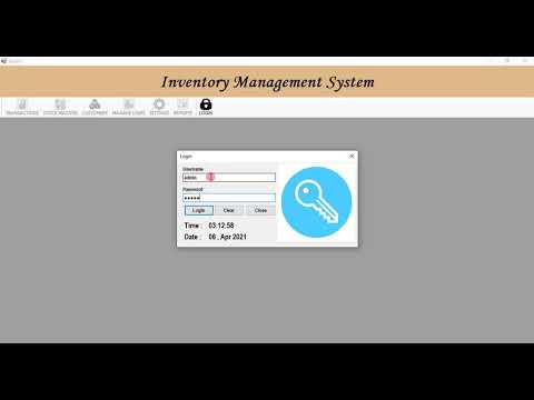 Inventory Management System Using VB NET and MySQL Database Demo