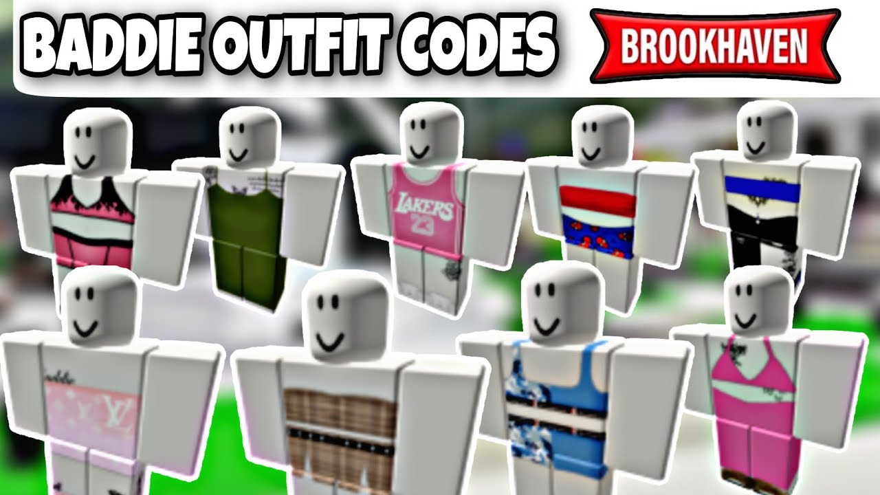 Roblox Baddie Outfits Codes Brookhaven Pt-2 - YouTube