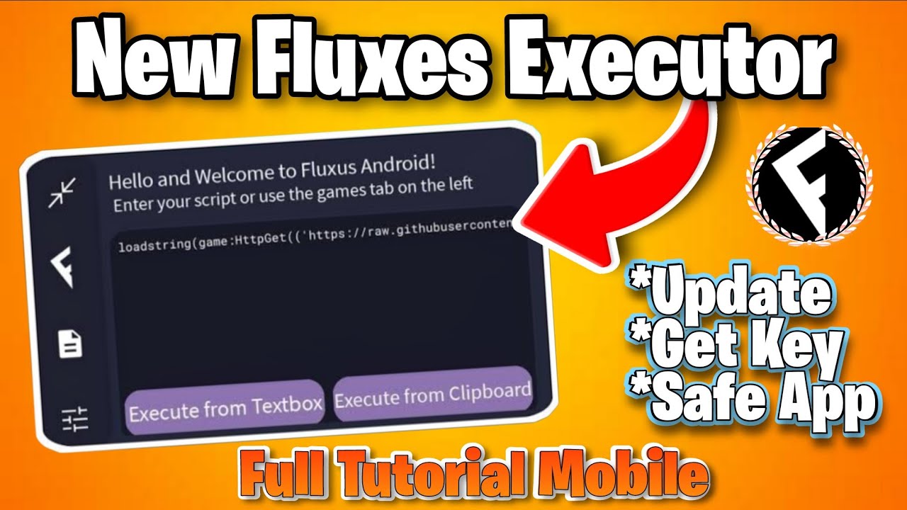 MOBILE] Download Fluxus Executor Roblox and Update Get Key Tutorial 2023  (Old Part)