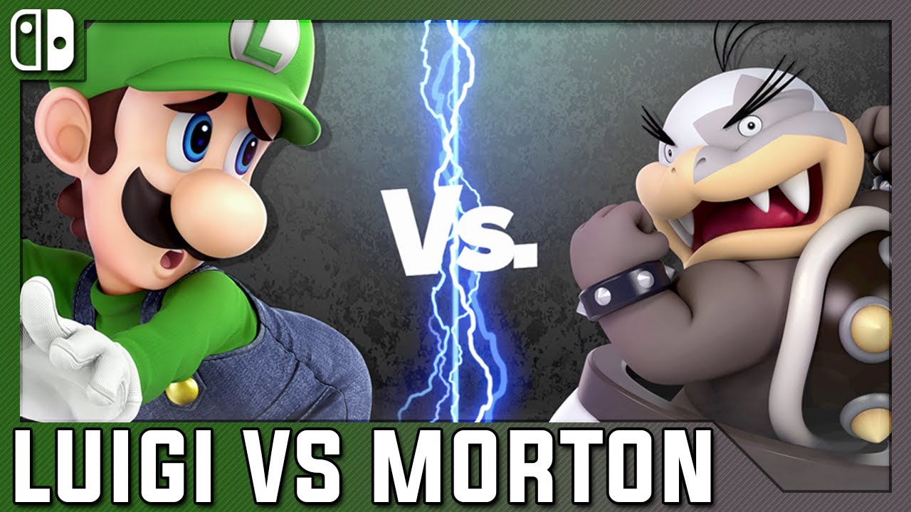 Super Smash Bros Ultimate Battles Luigi VS Morton 4K HD 60FPS - YouTube
