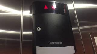 Schindler 330A Hydraulic East Elevator @ Courtyard by Marriott, Burbank, CA