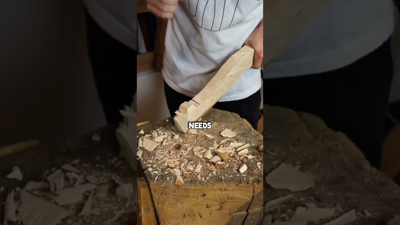 How To Make A Viking Axe Handle! 