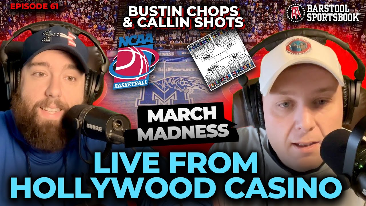 LIVE from the Barstool Sportsbook at the Hollywood Casino in Charles