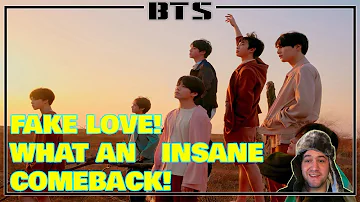 BTS FAKE LOVE! INSANE COMEBACK! **Music Video Reaction**