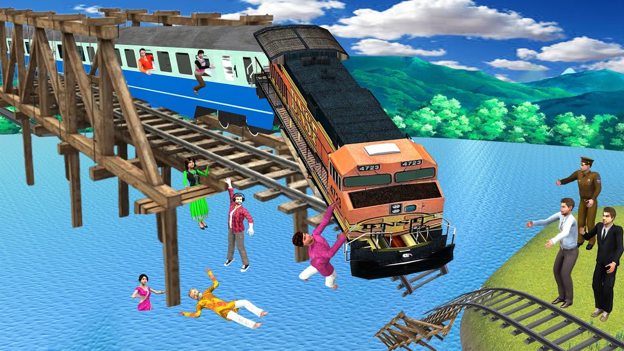 Lalchi Engineer Bridge Collapse Poor Bridge Construction Hindi Kahani Moral Stories New Comedy Video