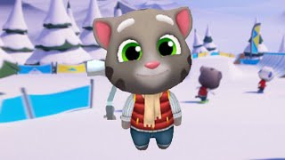 Talking Tom Gold Run Frosty Tom (HD Widescreen) screenshot 4