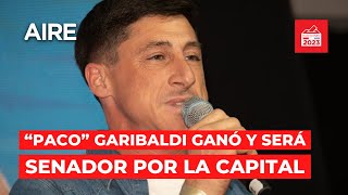 🗳️ Paco Garibaldi ganó y es nuevo Senador de La Capital | ELECCIONES SANTA FE 2023 🟥⬜🟦