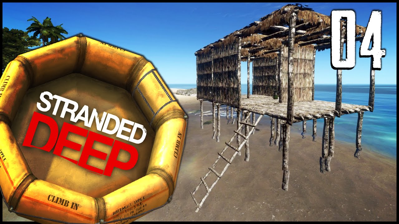 Stranded Deep - Ep.04 - The Mansion & The Whale! - YouTube