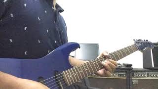 Video thumbnail of "Jinbara cinta pantai merdeka | guitar solo cover"