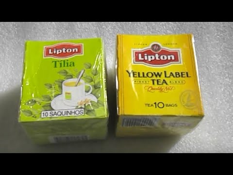 Посылка из Великобритании №1. Lipton Tilia. Lipton Yellow Label Tea.