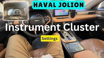 How to Customize Your Haval Jolion 🚘  Instrument Cluster