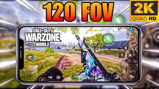 WARZONE MOBILE 120 FOV ULTRA HD GRAPHICS GAMEPLAY 2K 60FPS