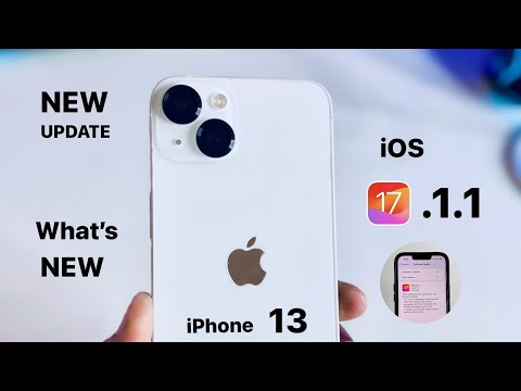 iPhone 13 - NEW update iOS 17.1.1 - New Features + Changes & Display Issue?.... 🥵