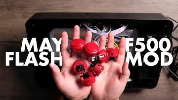 Cómo modificar el arcade stick Mayflash F500 en 2 minutos