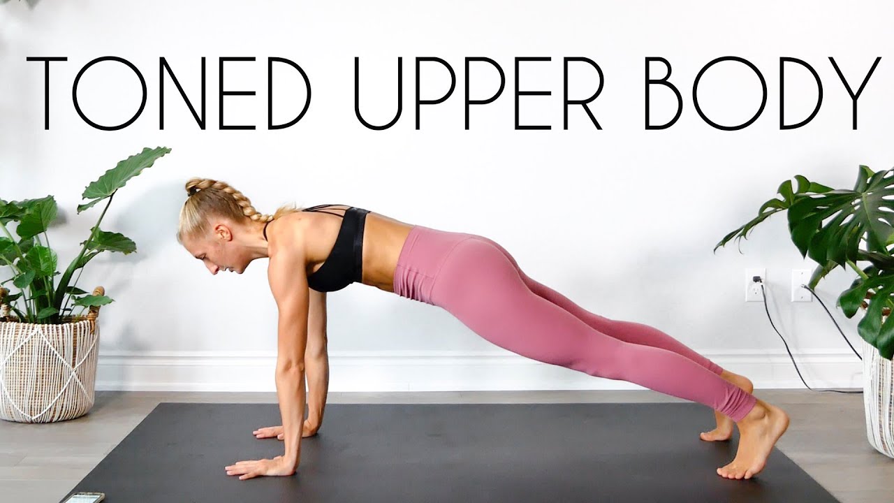 15 Min Upper Body Workout No Equipment Beginner Friendly