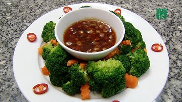 Cách làm rau củ luộc chấm mắm kho quẹt | VTC14