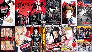 Urutan Seluruh Cerita Seri Crows X Worst Sesuai Timeline |Udahkah Kalian Simak Semua Film & Manganya