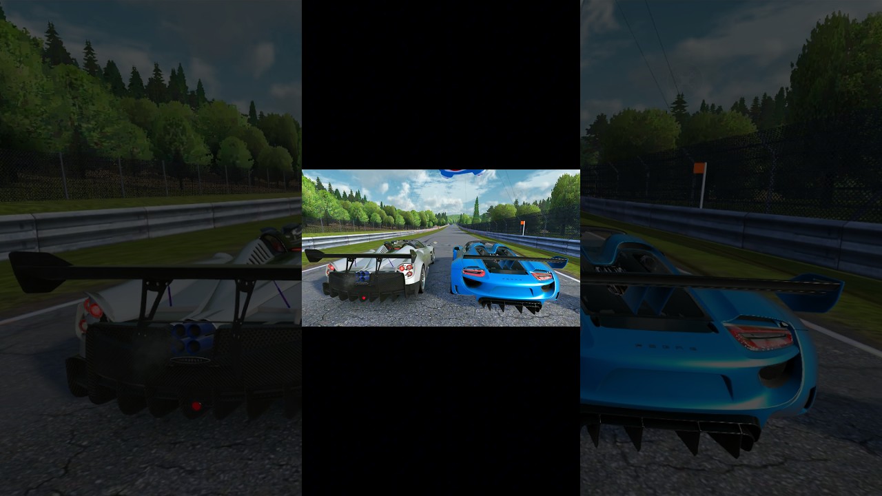 Pagani Huayra vs Porsche 918 Spyder Drag Race 