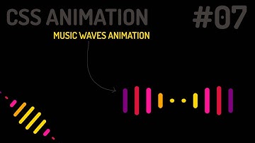 CSS Music Waves Loading Animation