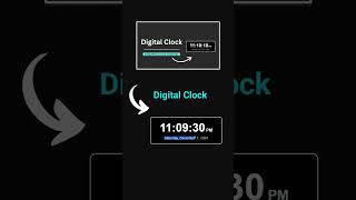 Digital Clock Using Javascript