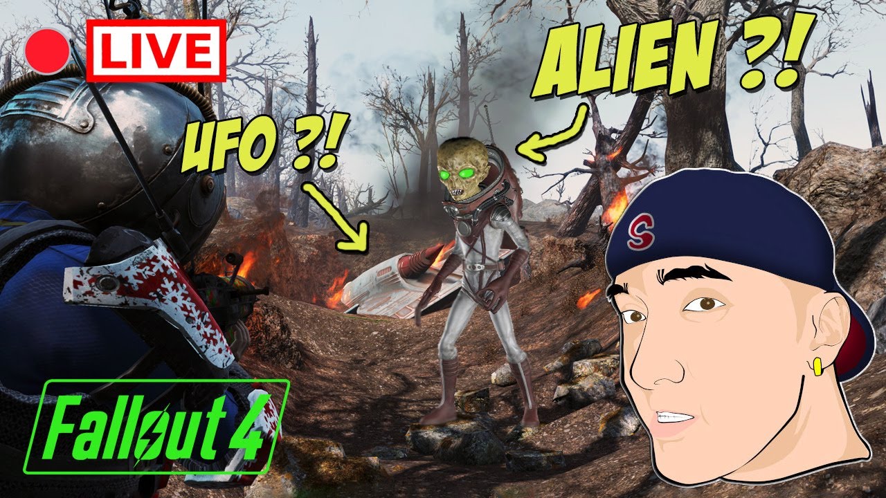 MAY UFO AT ALIEN DITO! | Fallout 4 - YouTube