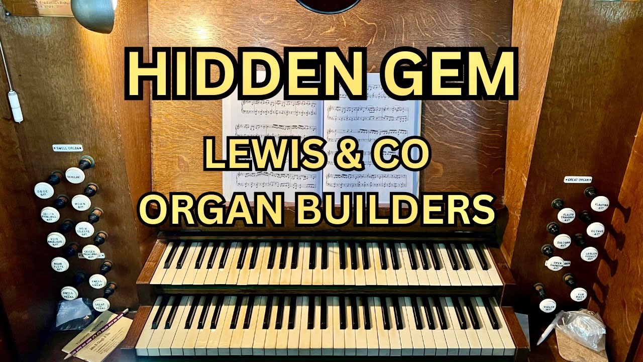 1894 Pipe Organ in North Yorkshire Methodist Chapel 