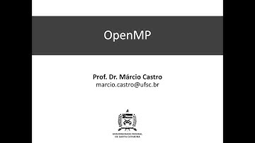OpenMP (for, sections, sincronização e tasks)