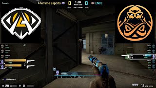 Anonymo vs ENCE Highlights /  at PGL Major Antwerp 2022 Europe RMR B