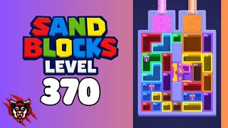 Sand Blocks Drop Puzzle Level 370 Game Walkthrough