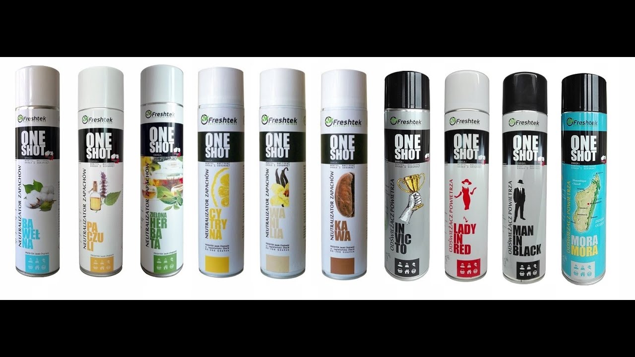 Freshtek One Shot - predstavenie, vôňa v spreji s dosahom 3 metrov