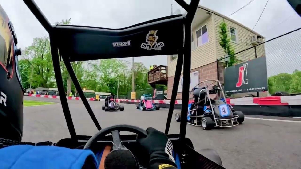 Silver City Quarter Midget Track Points Race #2 Heavy Honda Heat 5/17/25 Go Pro